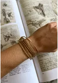 Armband Guld - Rostfritt stål - Fancy 3