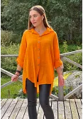 Skjorta i bomull - Orange 3