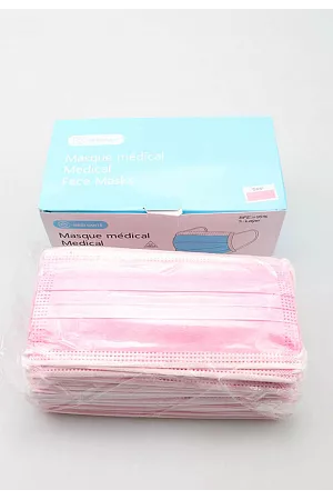 Munskydd - Rosa - 50pack