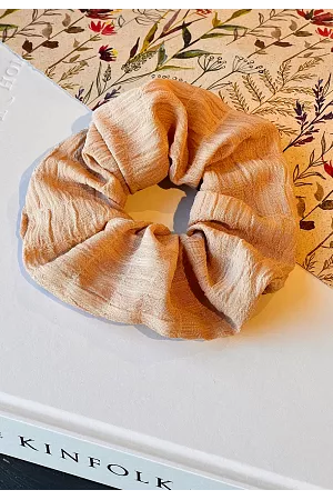 Scrunchie - Kamel - Shiffong