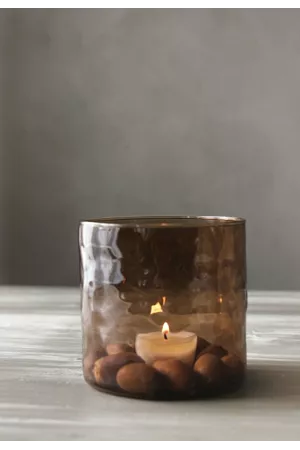Majas Hamra Lykta - Chestnut - 8x8 cm
