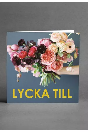 Lycka till - Gratulationskort