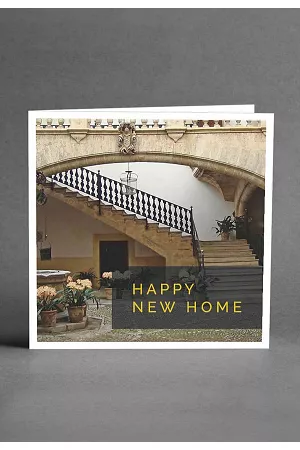 Happy new home - Vykort