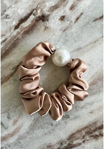 Pearl - Taupe - Srunchie 1