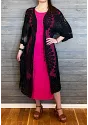 Ärmlös Klänning - Fuchsia 5